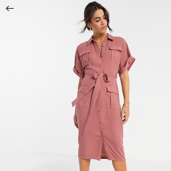 ASOS Midi Shirt Dress - Picture 1 of 5